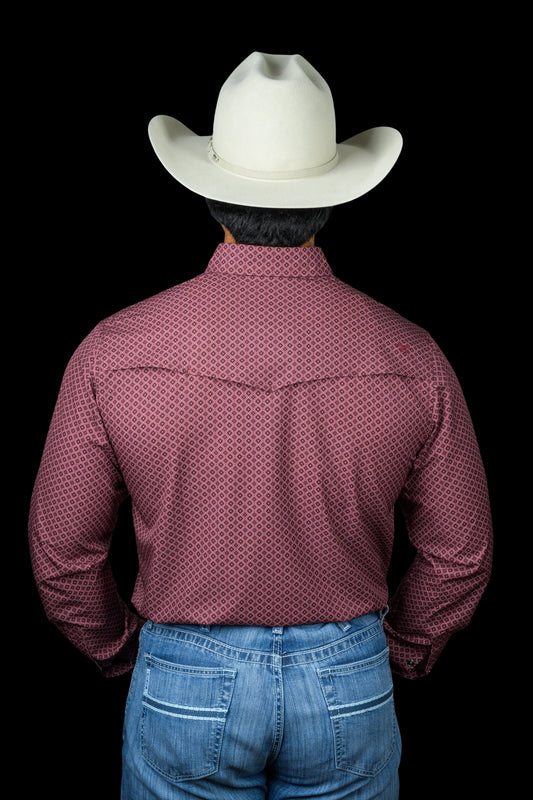 Ferrell Brand THE NICHOLAS - LONG SLEEVE SNAP SHIRT