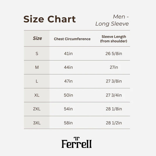 Ferrell Brand CORE - MEN'S GREY LONG SLEEVE SNAP SHIRT