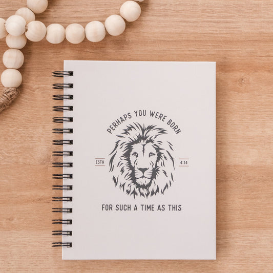 The Anastasia Co. For Such a Time as This Esther Lion Hardcover Journal