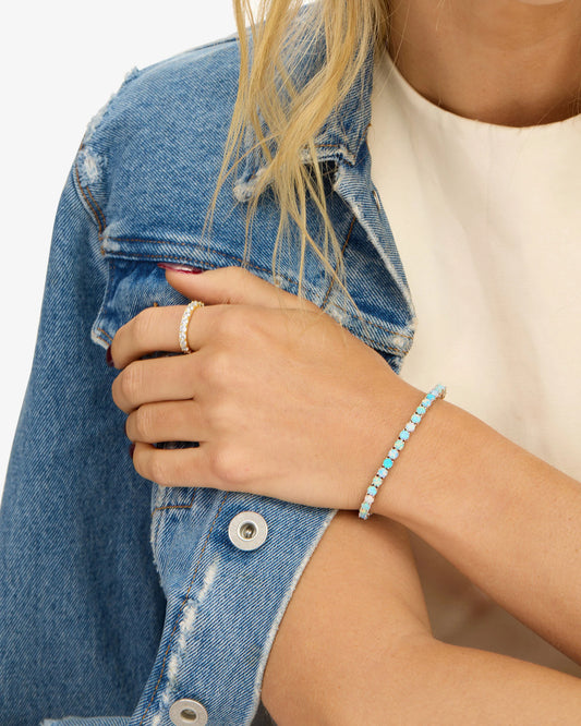 Melinda Maria Grand Heiress Ombré Tennis Bracelet