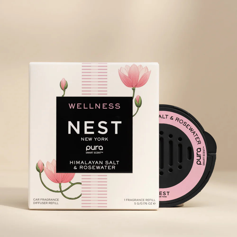 Nest New York Himalayan Salt & Rosewater for Pura Car