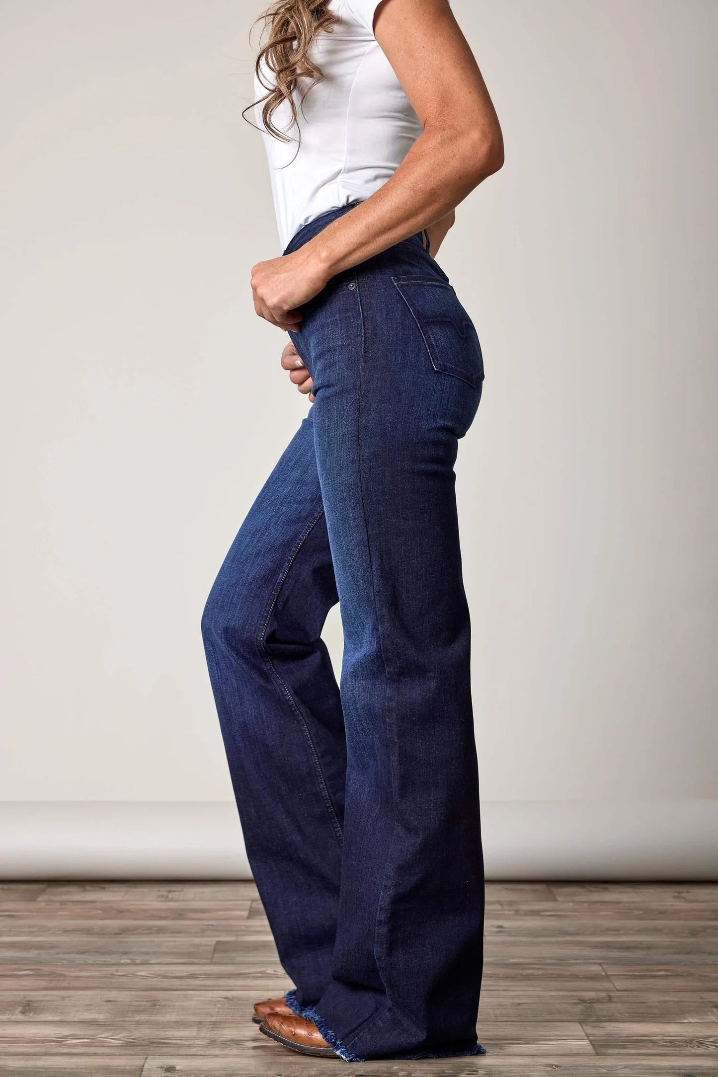 Kimes Olivia Jean in Dark Wash