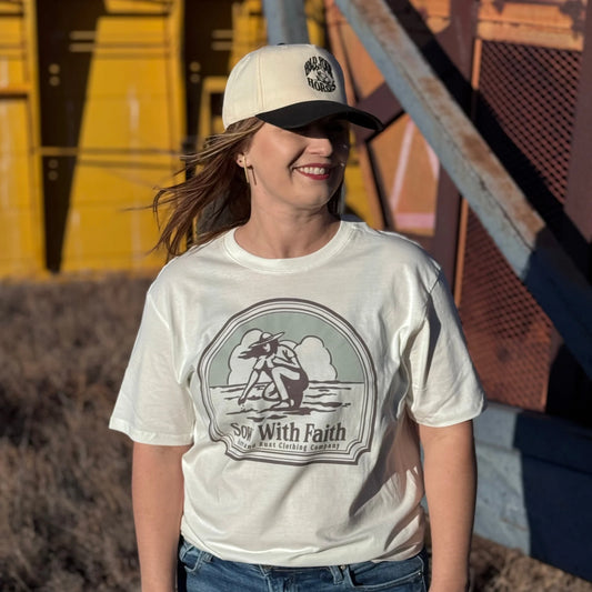 Acre & Rust She Sows Faithfully T-Shirt