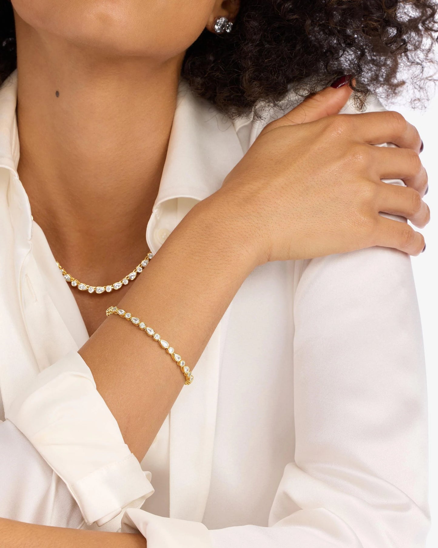 Melinda Maria Isla Tennis Bracelet