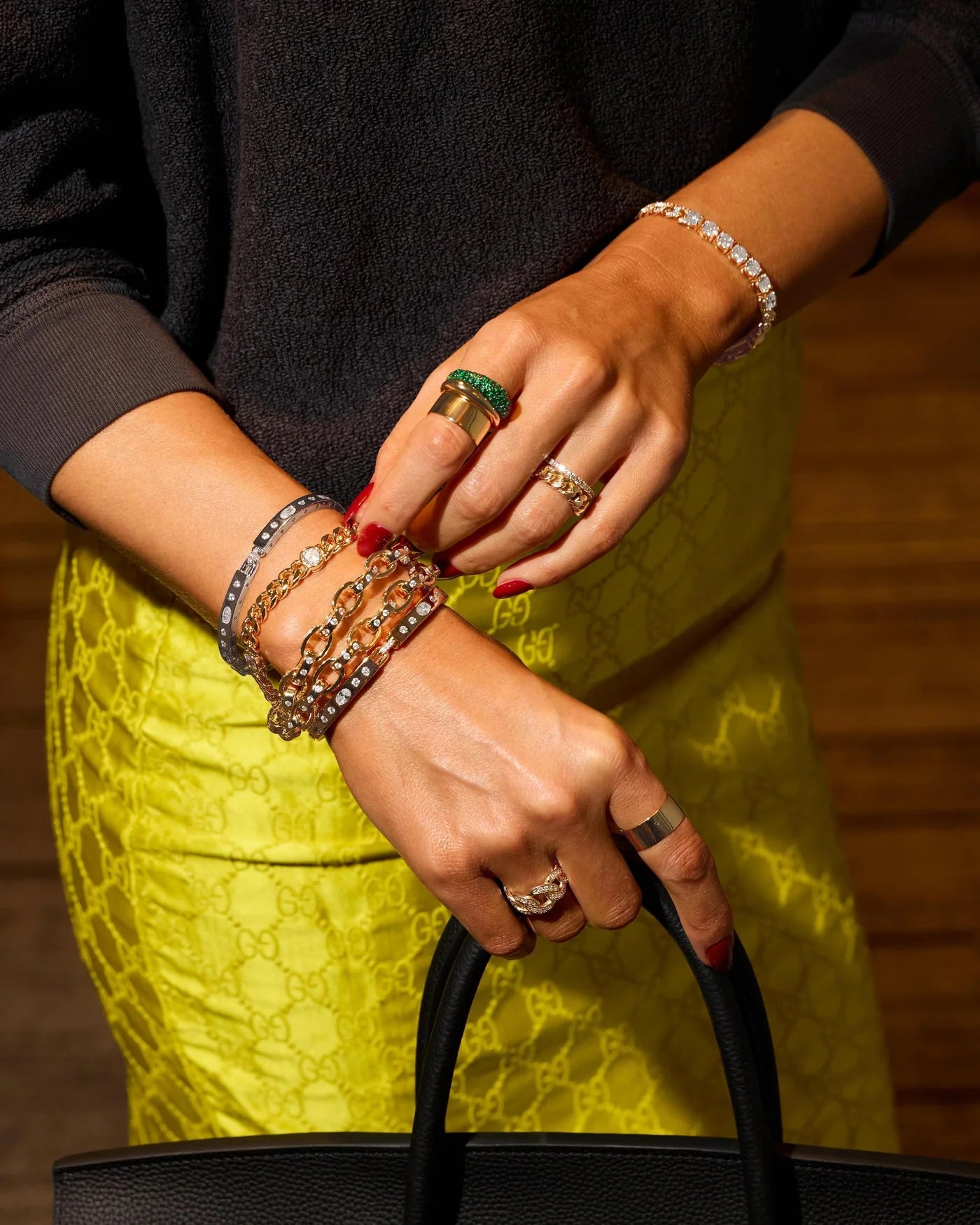 Melinda Maria Ashley Chain Link Bracelet 9mm