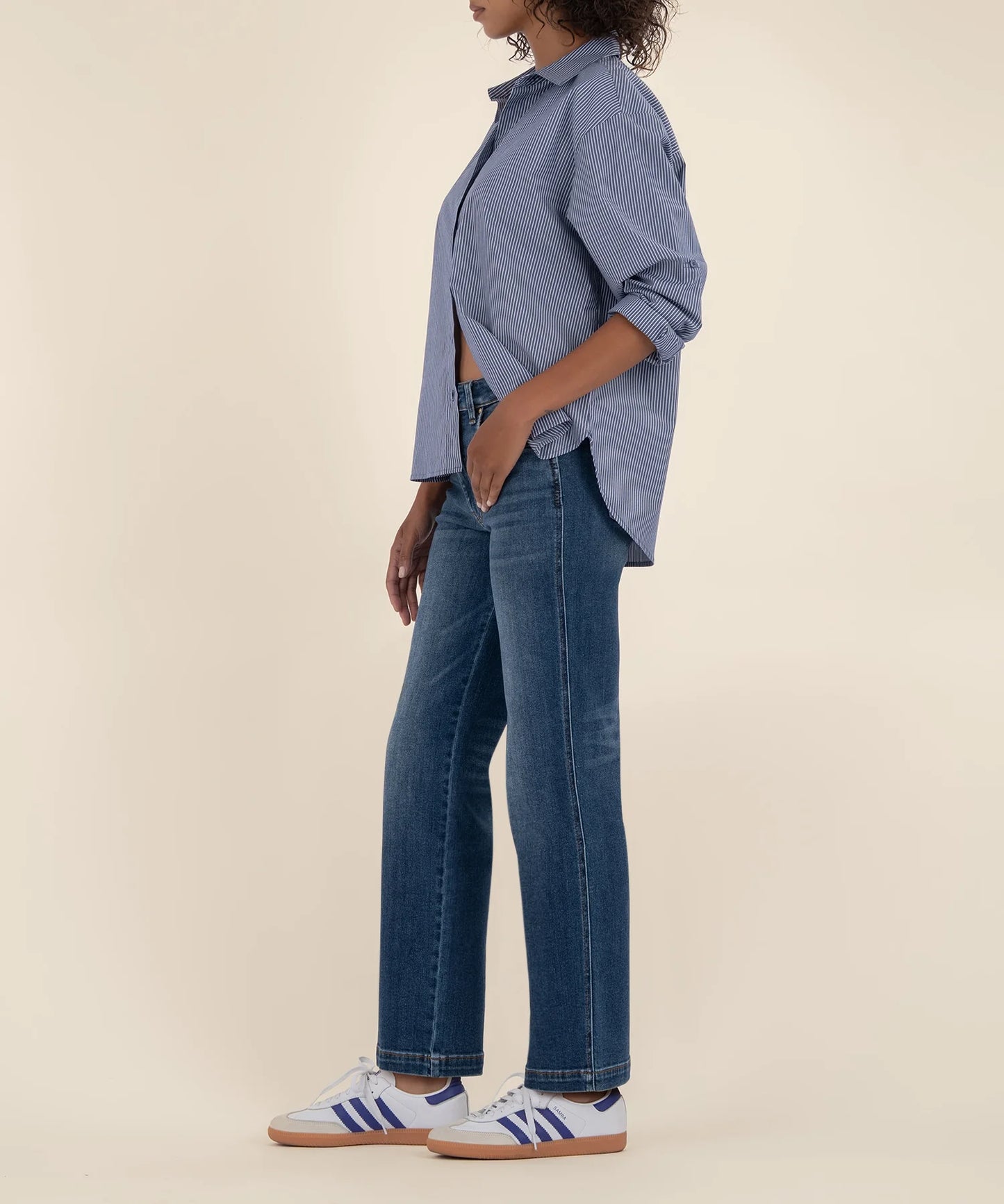 Kut from the Kloth Pattie High Rise Straight Leg