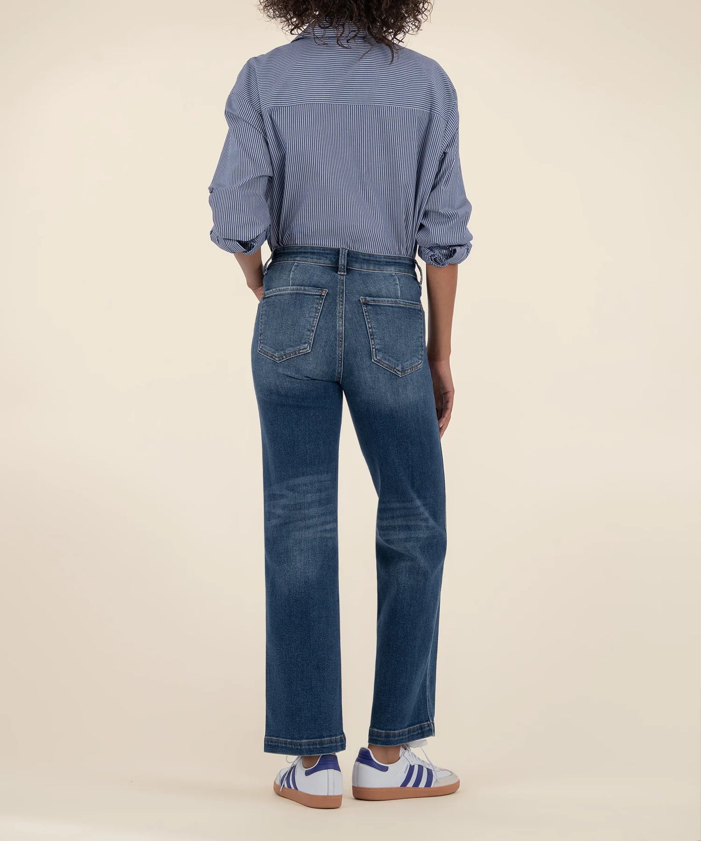 Kut from the Kloth Pattie High Rise Straight Leg