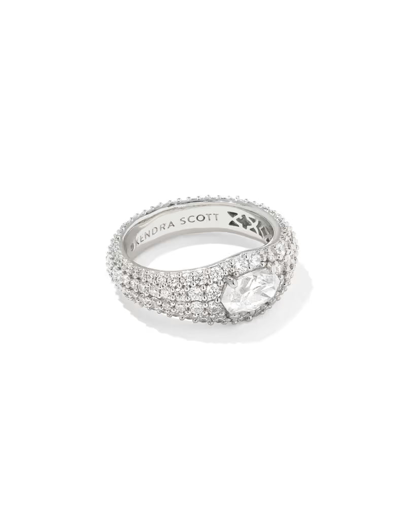 Kendra Scott Bella Silver Band Ring