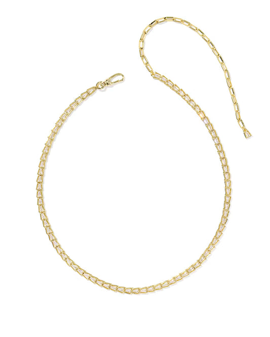 Kendra Scott Bella Gold Tennis Necklace