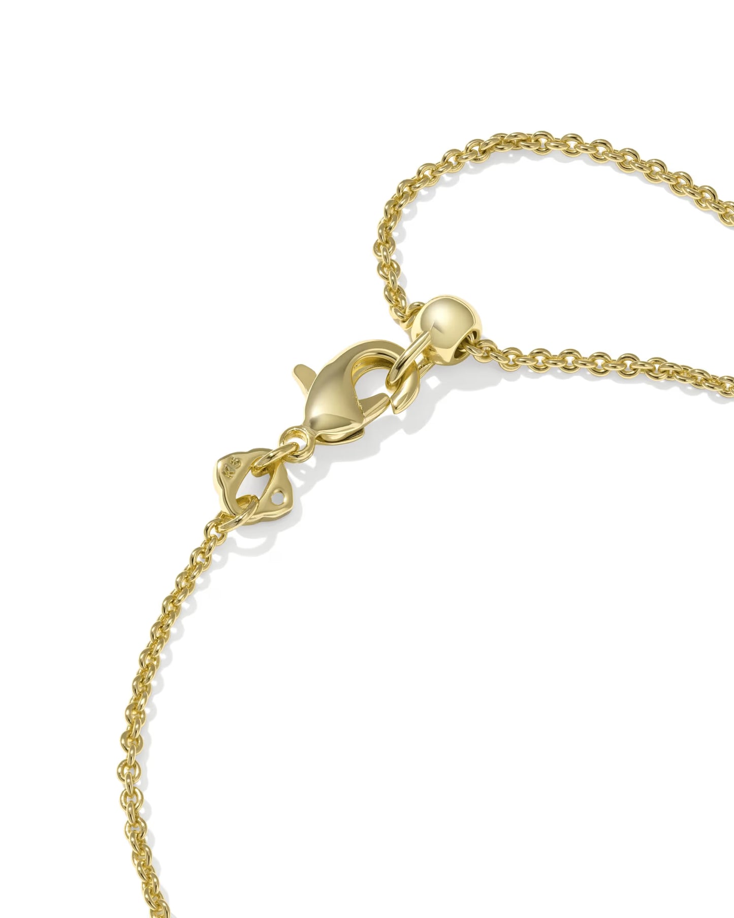 Kendra Scott Cross Gold Crystal Delicate Chain Bracelet