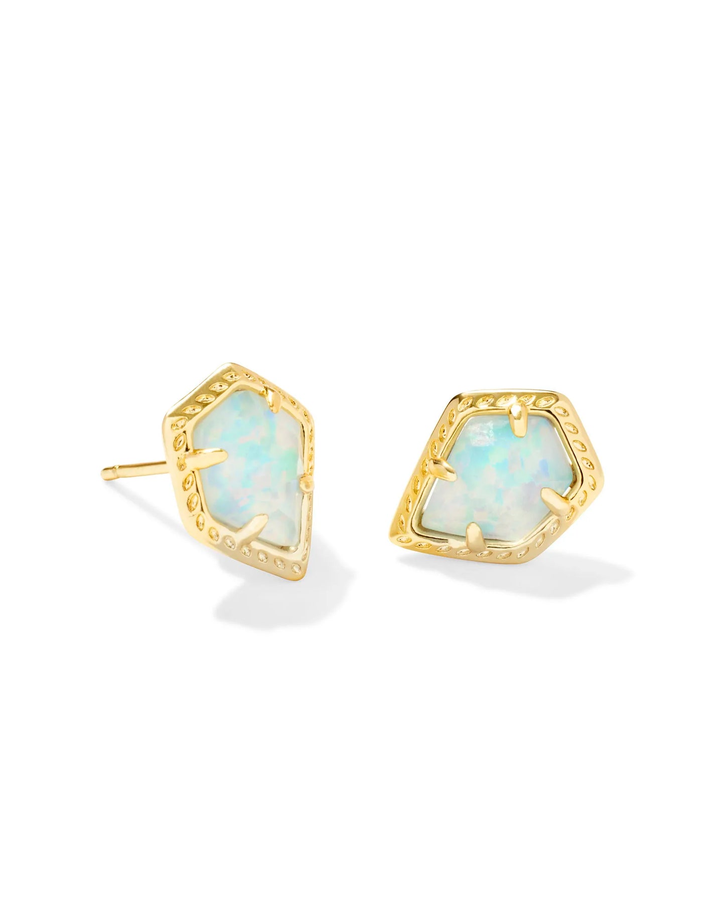Framed Tessa Stud Earrings (Multiple Colors)