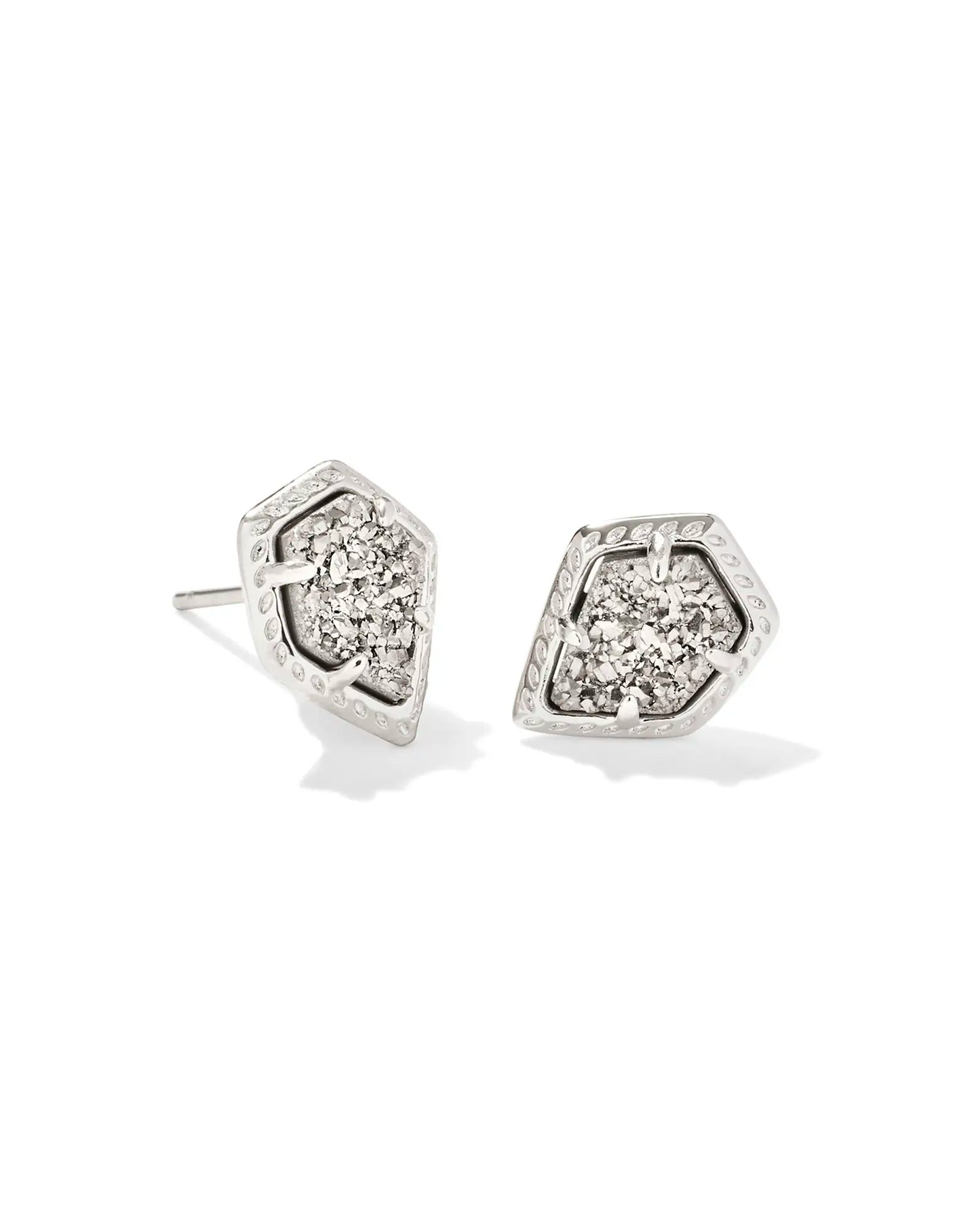 Framed Tessa Stud Earrings (Multiple Colors)