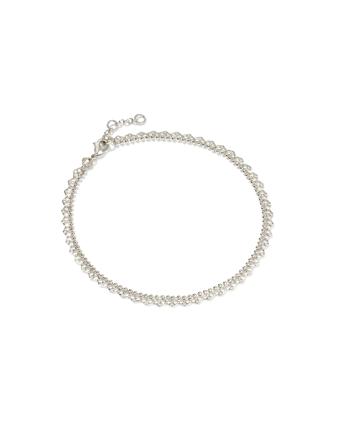 Kendra Scott Mallory Rose Anklet (Gold or Silver)