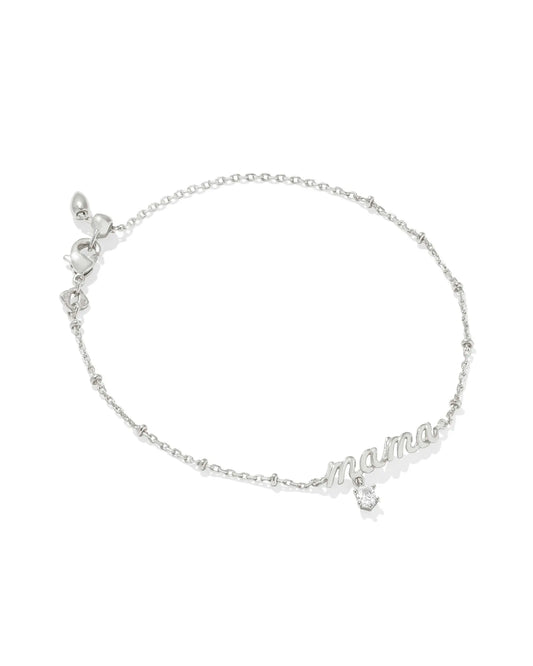 Kendra Scott Crystal Mama Delicate Chain Bracelet