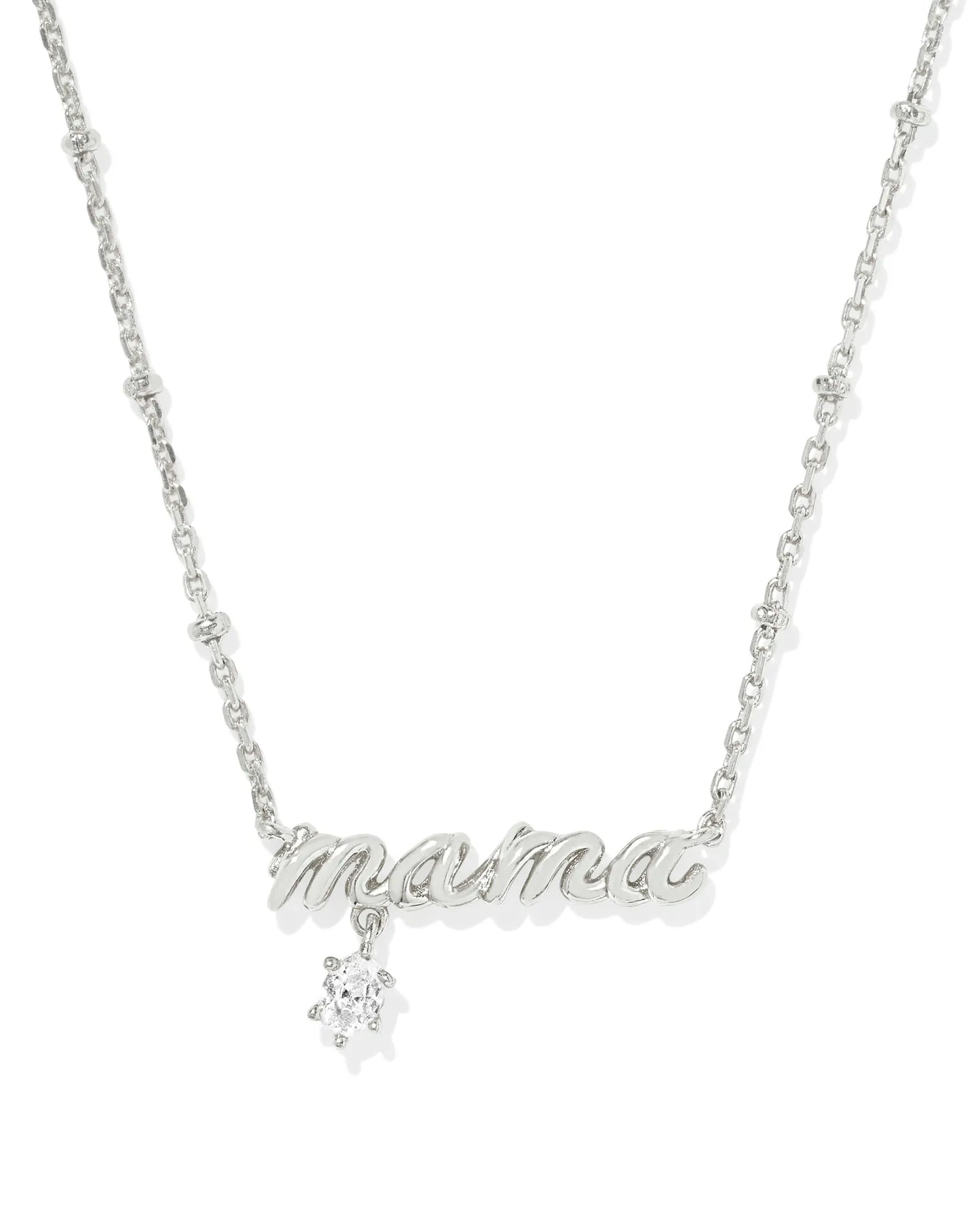 Kendra Scott Mama Crystal Short Pendant Necklace