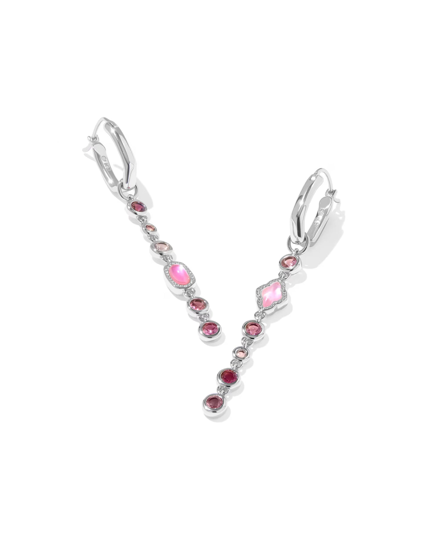 Kendra Scott Mini Elisa Abbie Silver Convertible