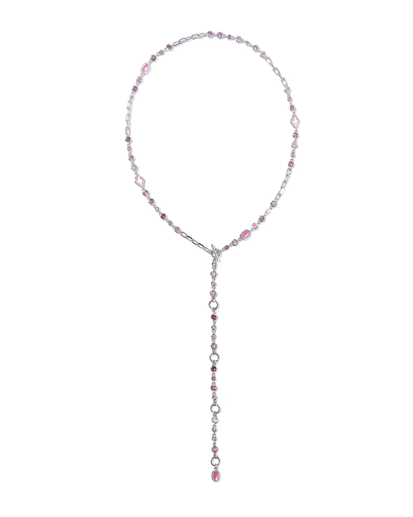 Kendra Scott Mini Elisa Abbie Silver Convertible Strand Necklace