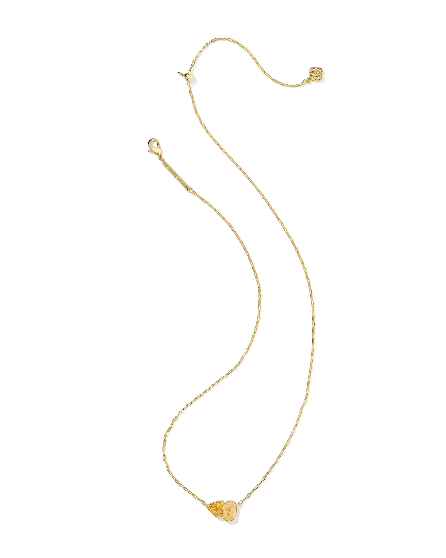 Kendra Scott Gold Tatum November Short Pendant Necklace