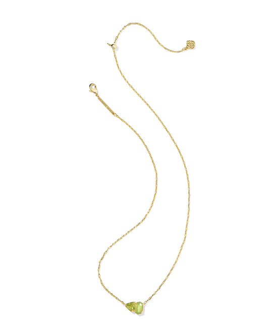Kendra Scott Gold Tatum August Short Pendant Necklace