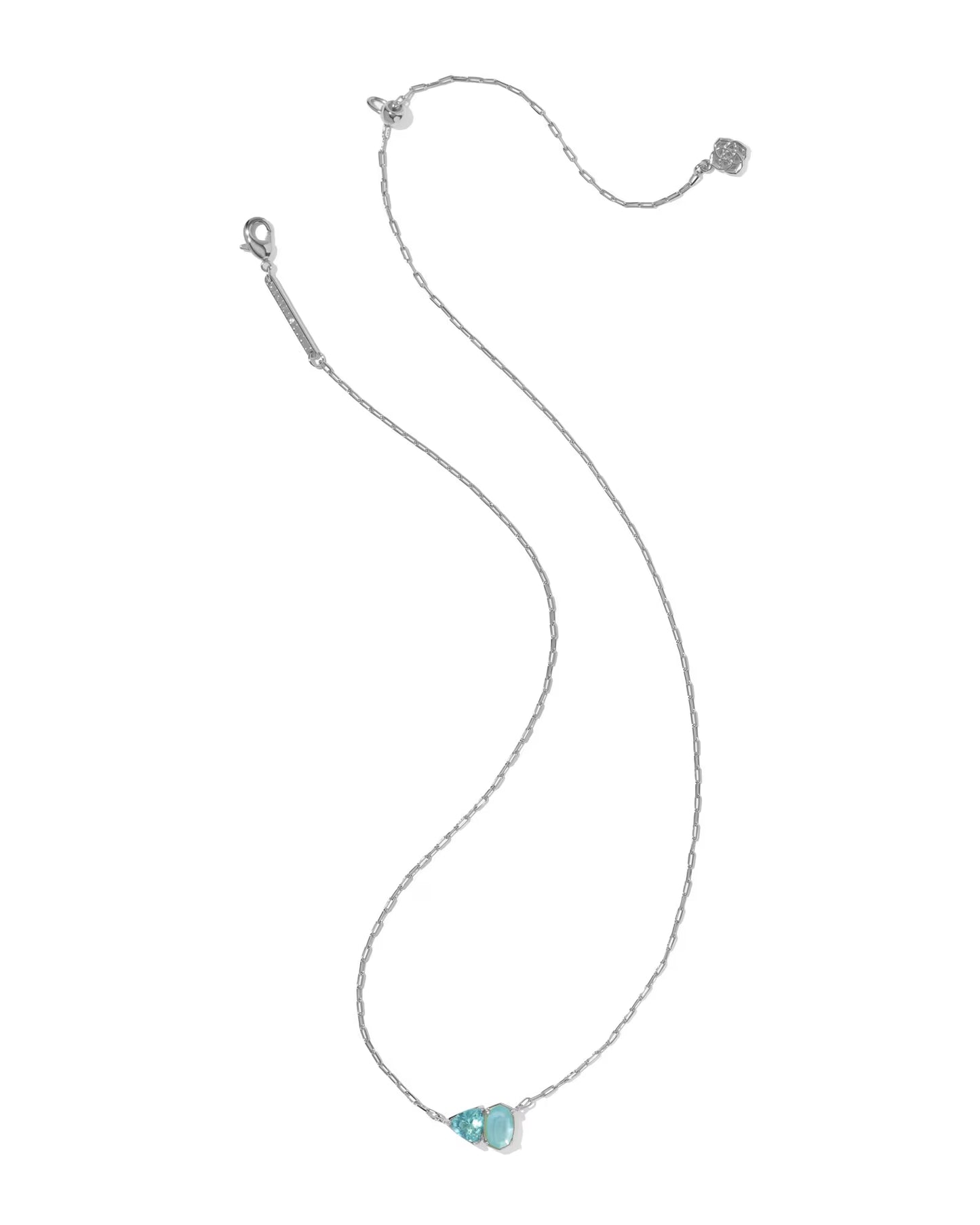 Kendra Scott Tatum Silver December Short Pendant Necklace