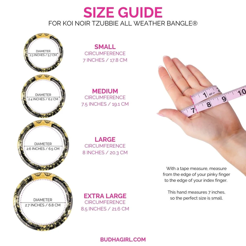 KOI Noir Tzubbie All Weather Bangle® (AWB®)
