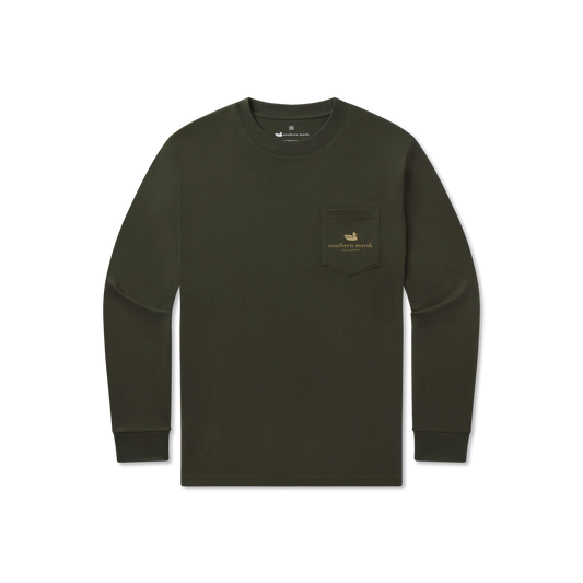 Southern Marsh Eight Point Tee - Long Sleeve