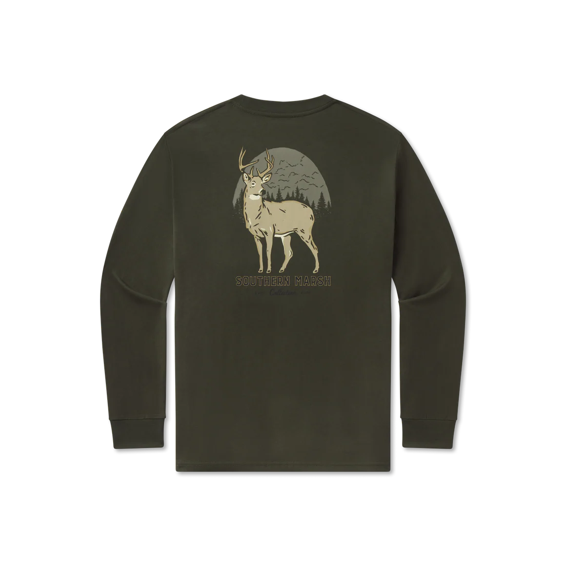 Southern Marsh Eight Point Tee - Long Sleeve