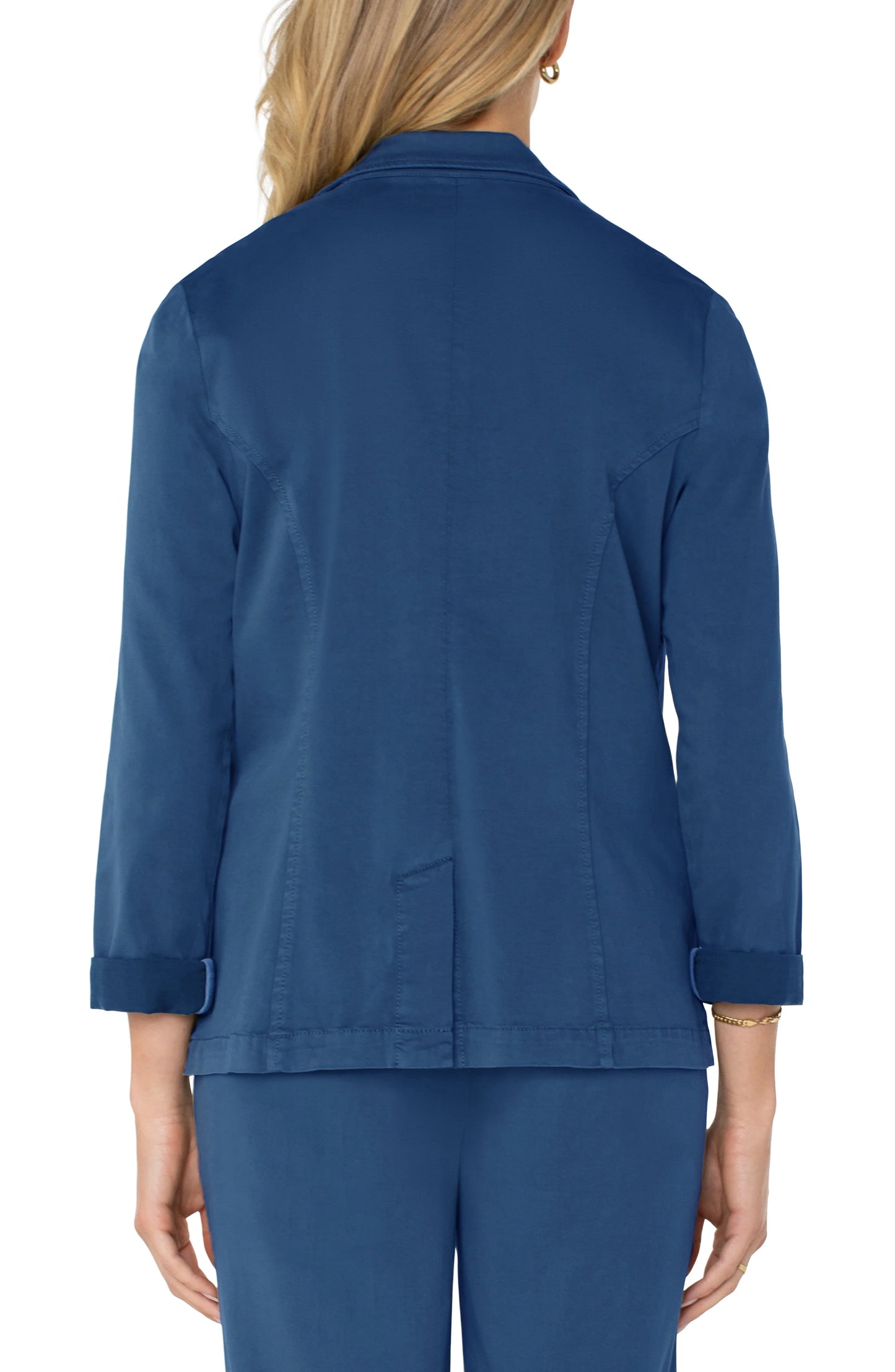 Liverpool Goddess Blue Fitted Blazer