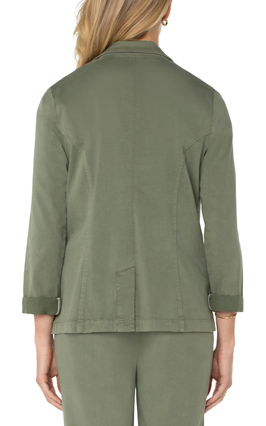 Liverpool Martini Olive Fitted Blazer