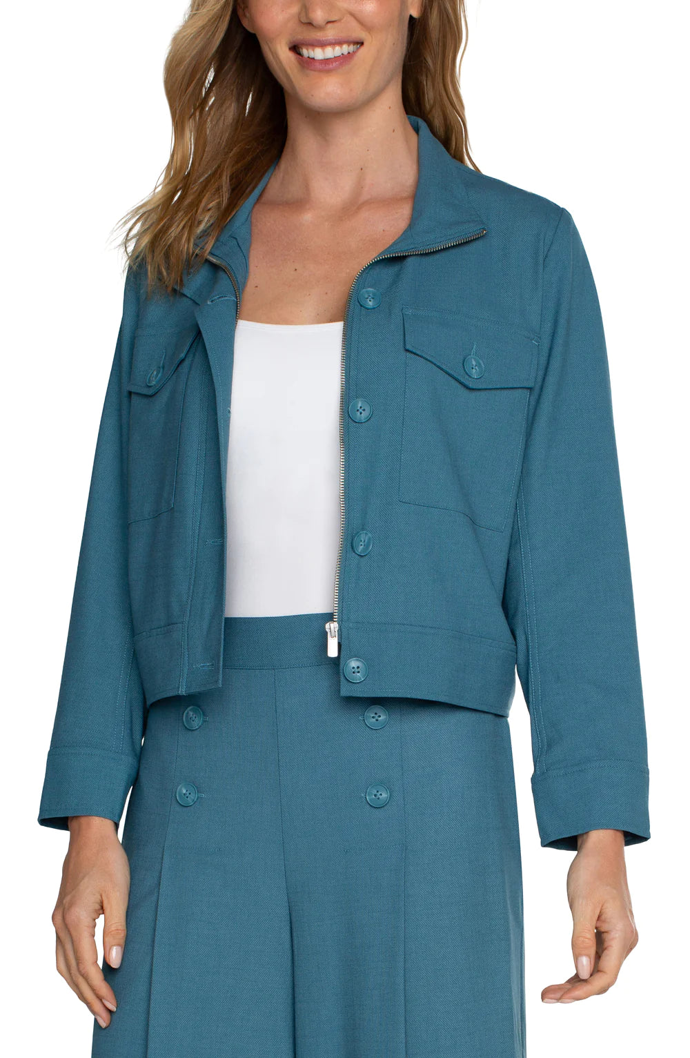 Liverpool UTILITY CROP JACKET