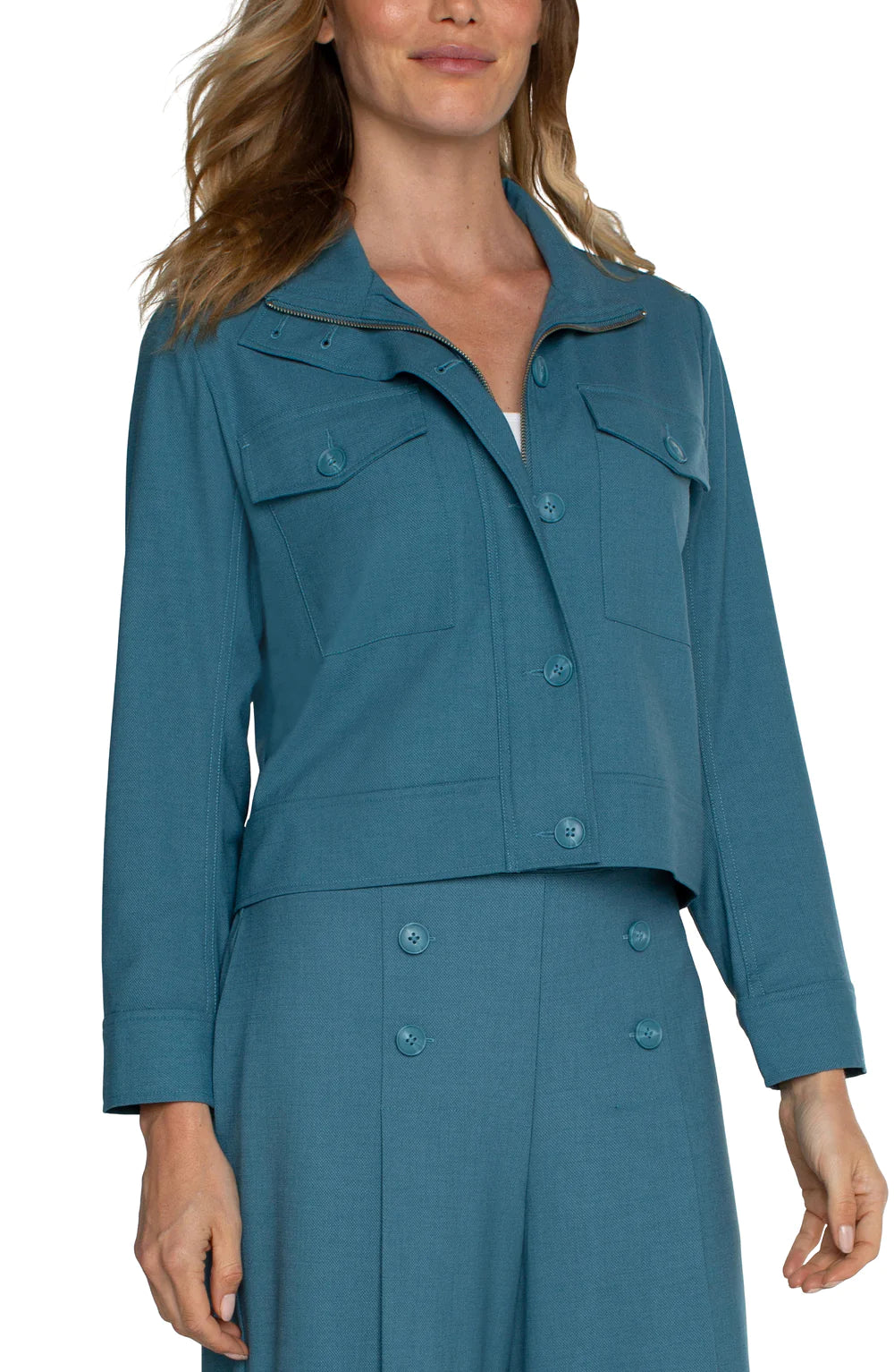 Liverpool UTILITY CROP JACKET