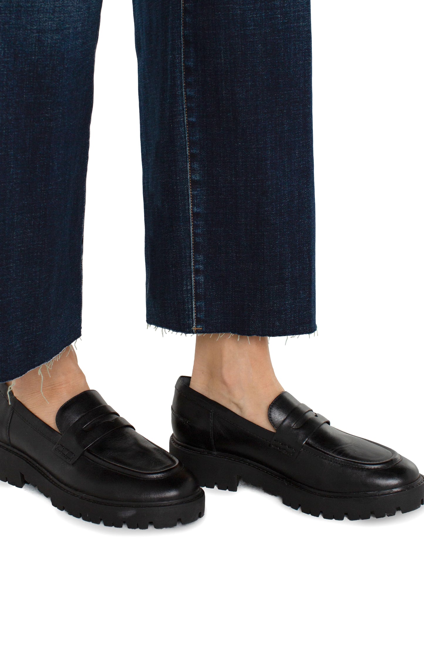 Liverpool Stride Hi-rise With Cut Hem
