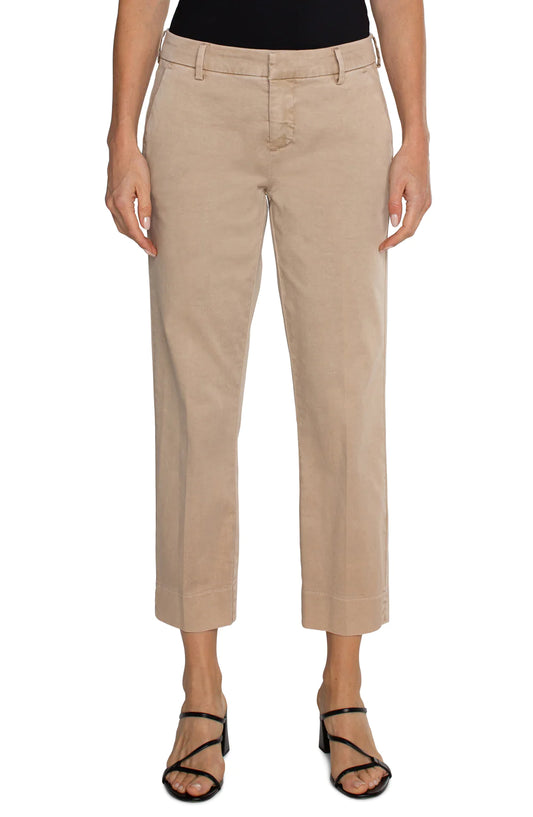 Liverpool KELSEY TROUSER WITH SIDE SLIT (3 Colors)