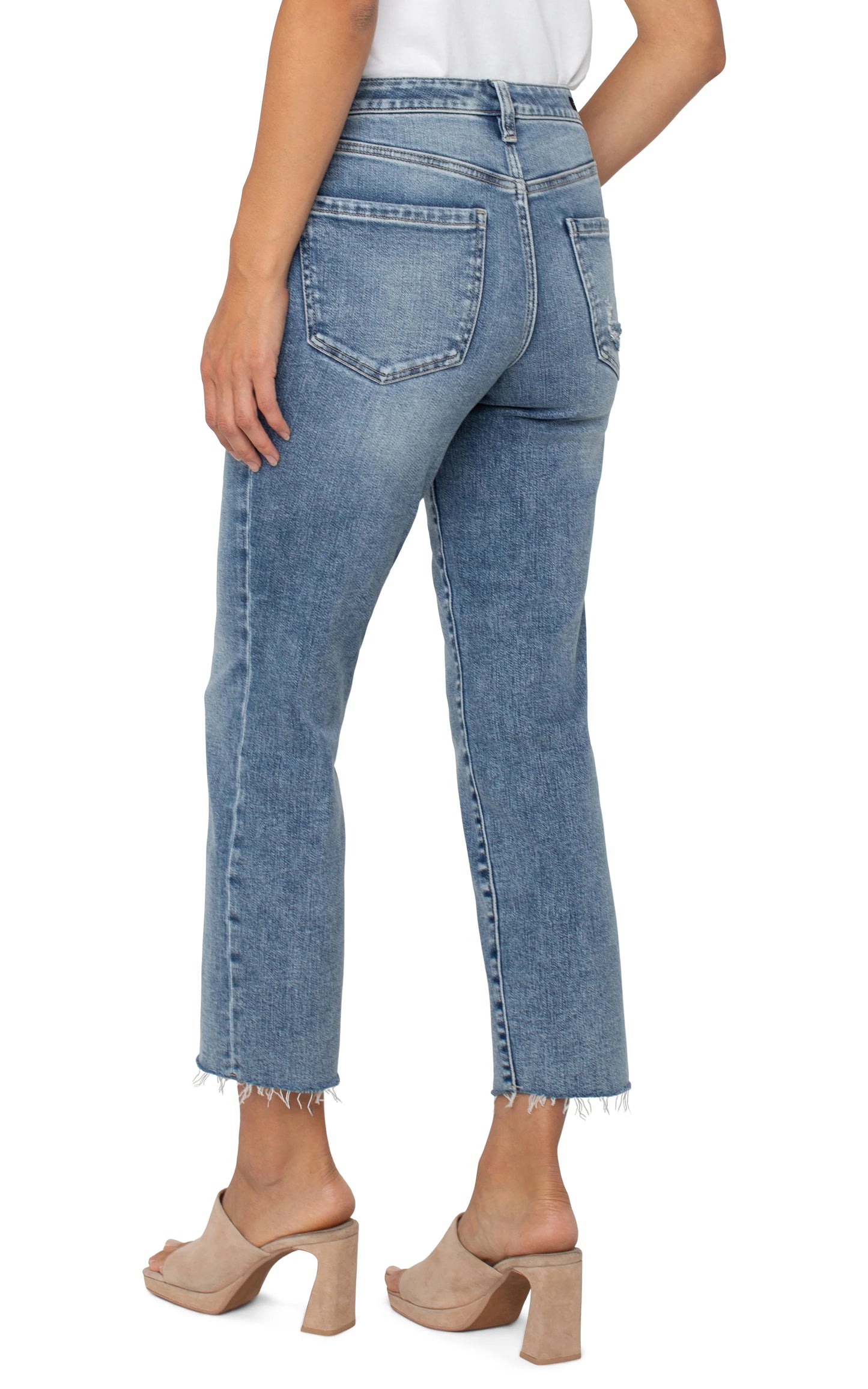Liverpool Liv Non-skinny Skinny With Cut Hem