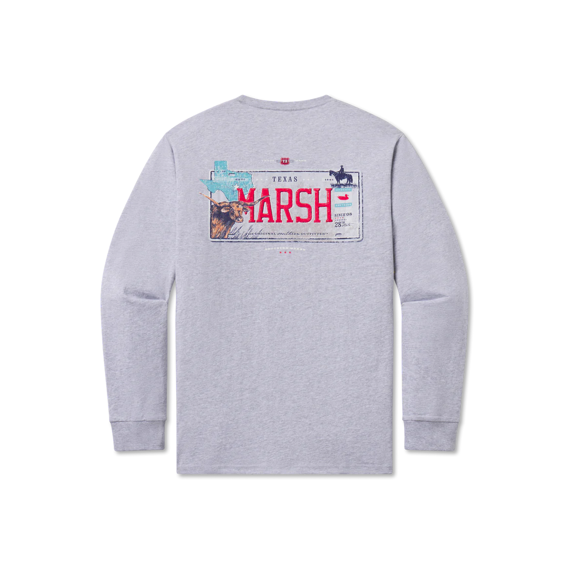 Southern Marsh Backroads Collection Tee - Texas - Long Sleeve
