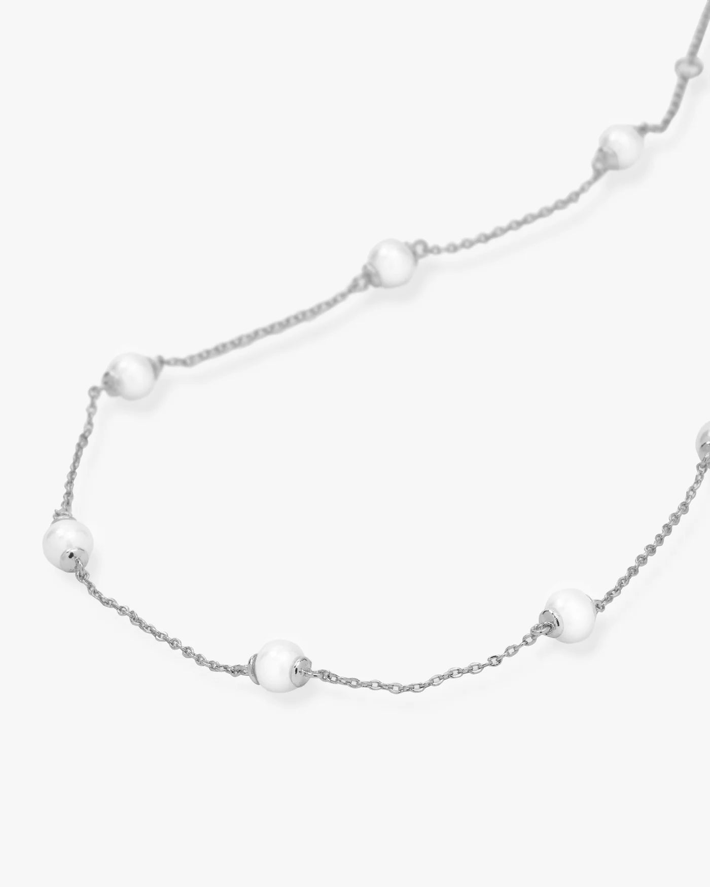 Melinda Maria Perfect Pearl Infinity Necklace