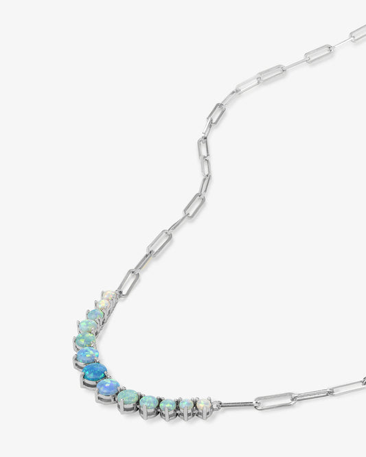 Melinda Maria Not Your Basic Graduated Ombré Samantha Tennis Necklace