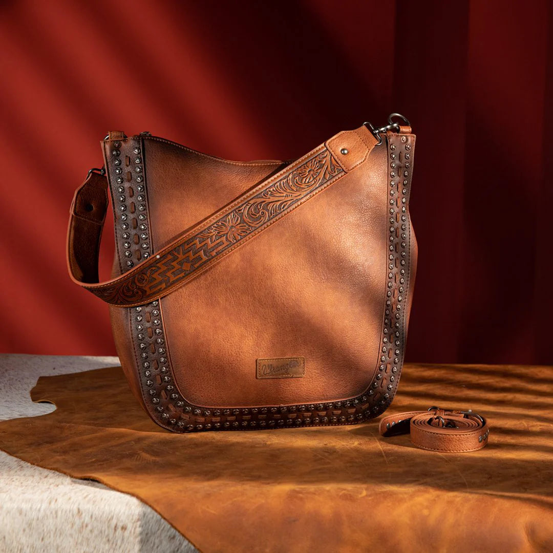 WRANGLER RIVETS CONCEALED CARRY OVERSIZED HOBO
