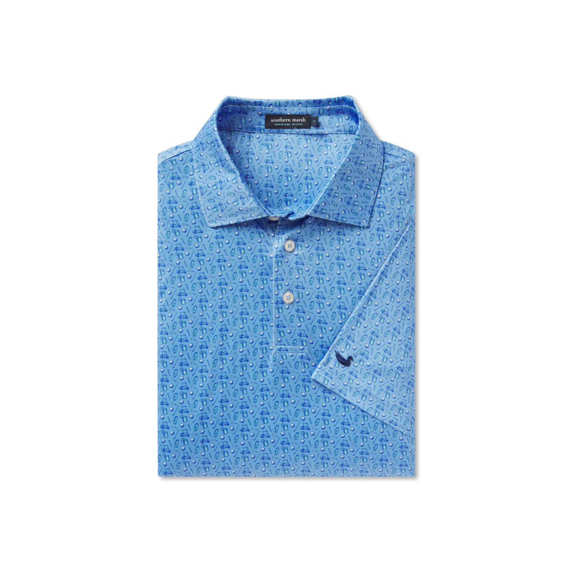Southern Marsh Flyline Performance Polo - Cart Path Only