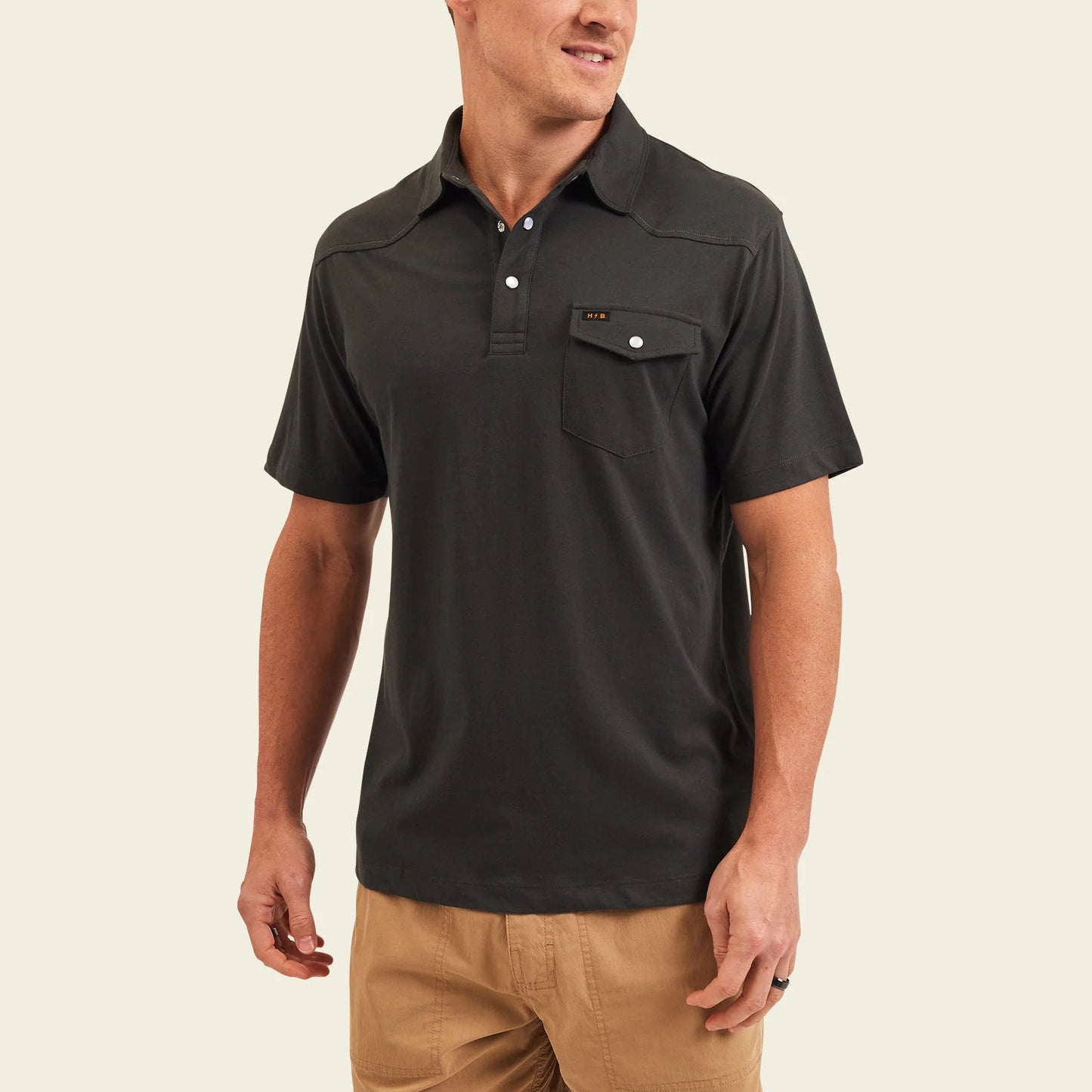 Howler Bros. Ranchero Polo Antique Black