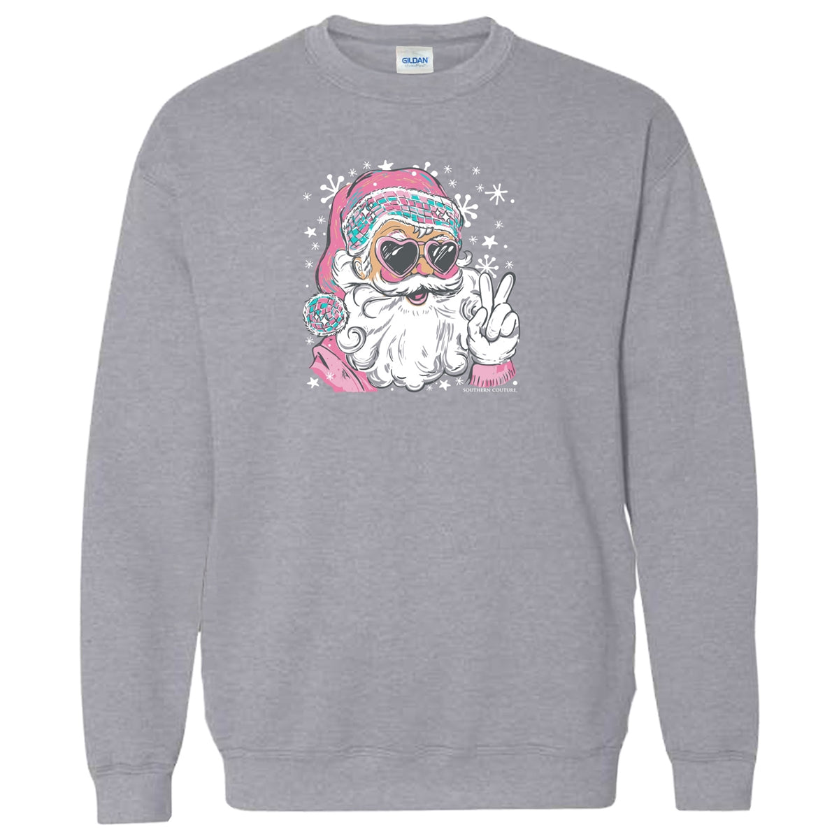 Southern Couture Disco Santa Sweatshirt