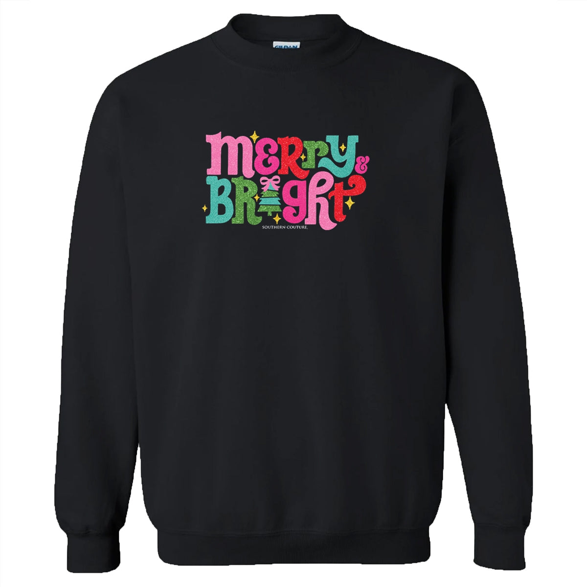 Southern Couture Merry and Bright Sweatshirt
