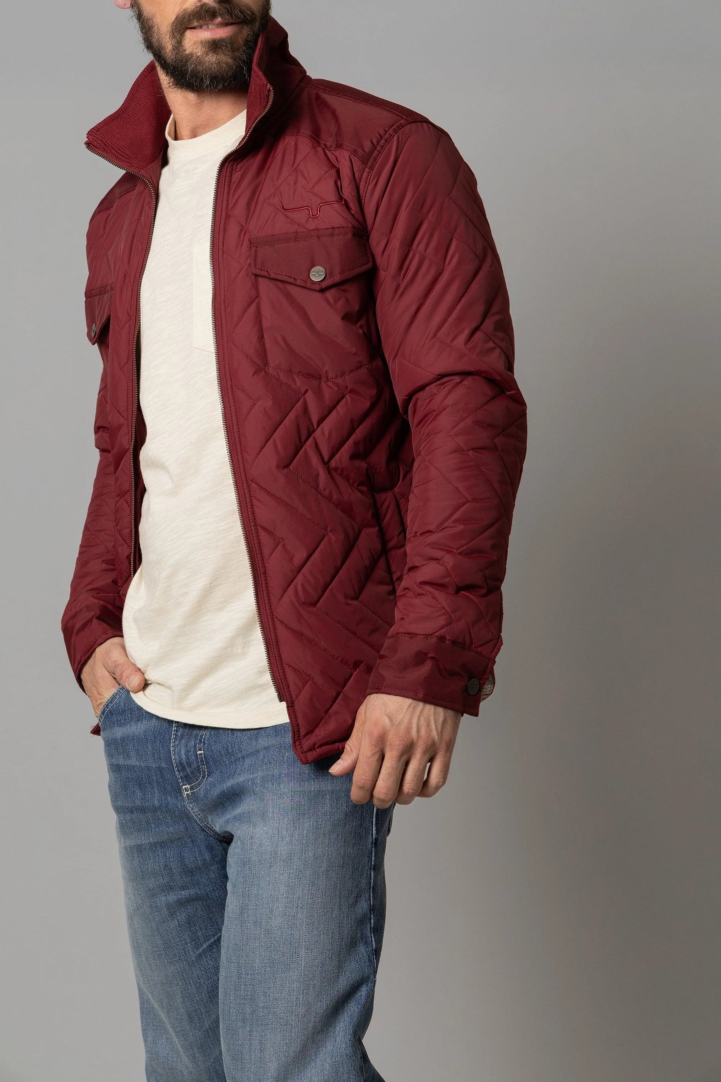 Kimes Ranch Burgundy Skink Jacket