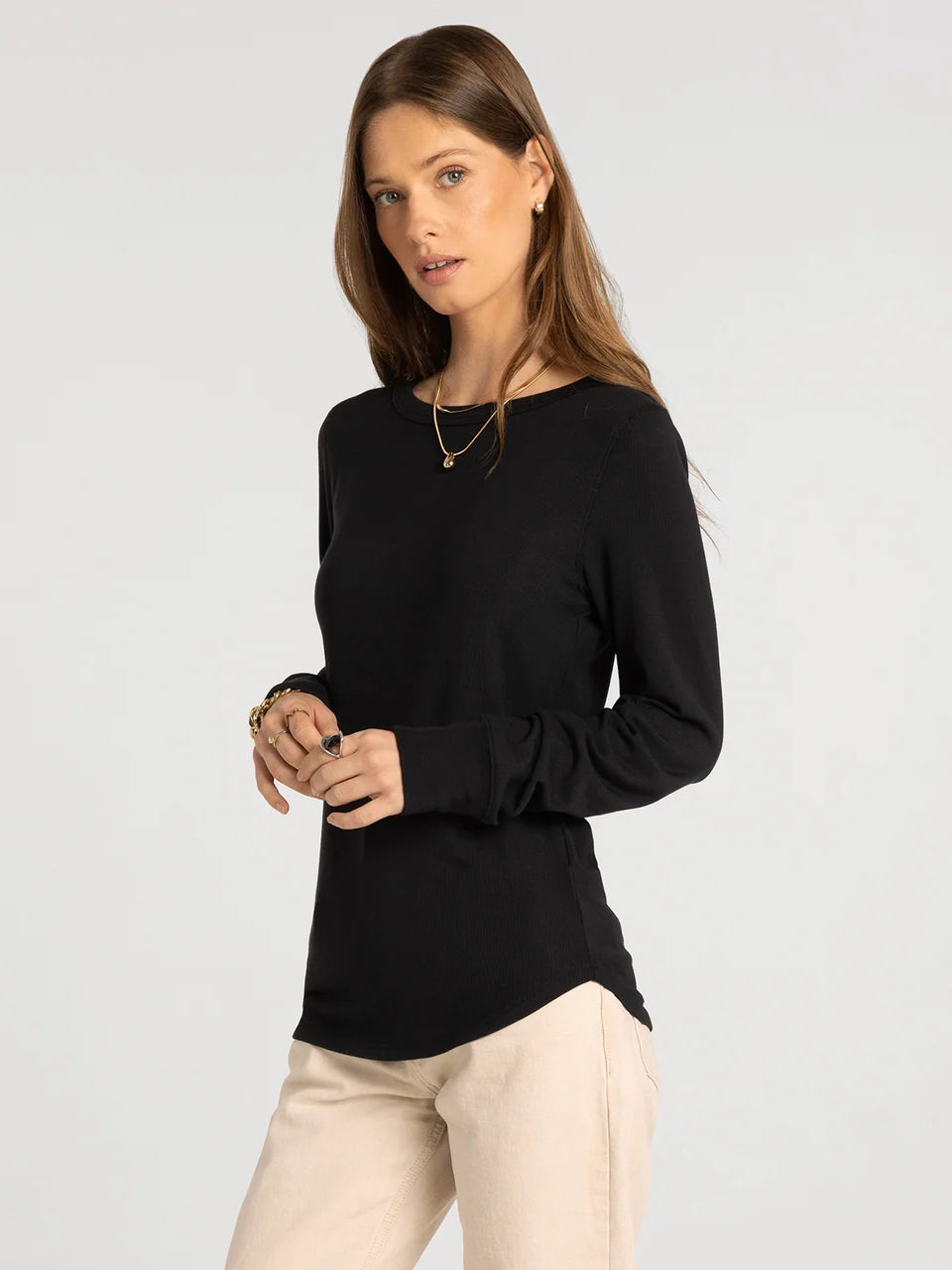 STACY TOP - Black