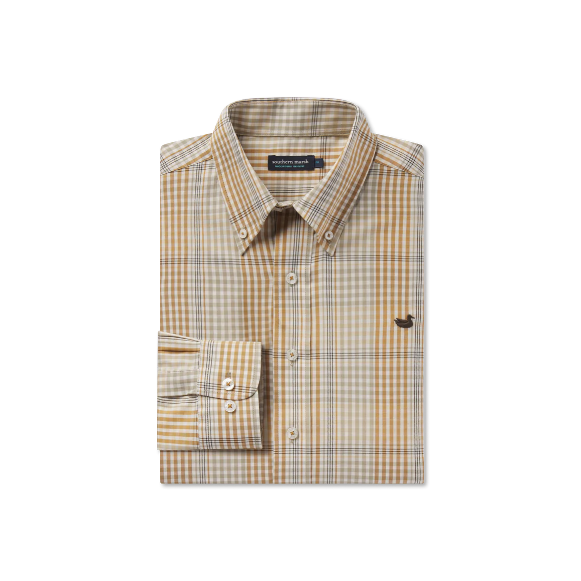Southern Marsh Edgefield Windowpane Shirt