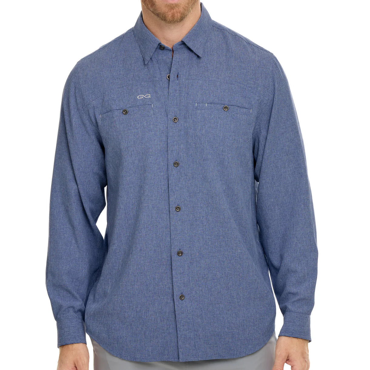 Game Guard Indigo Maverick Shirt | Long Sleeve