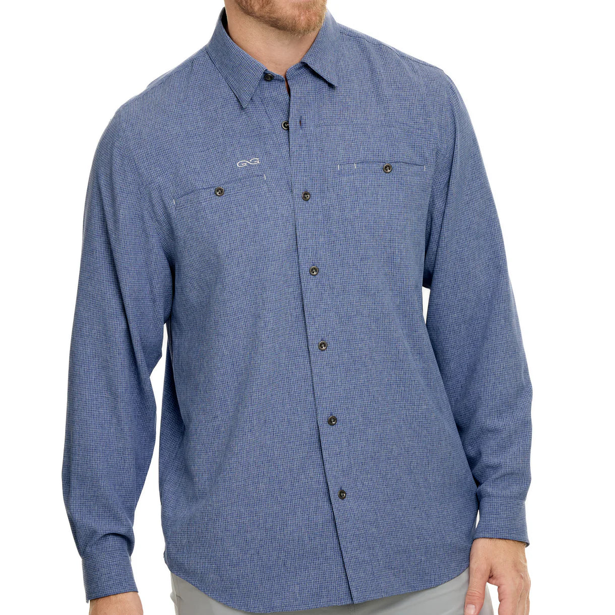 Game Guard Indigo Maverick Shirt | Long Sleeve