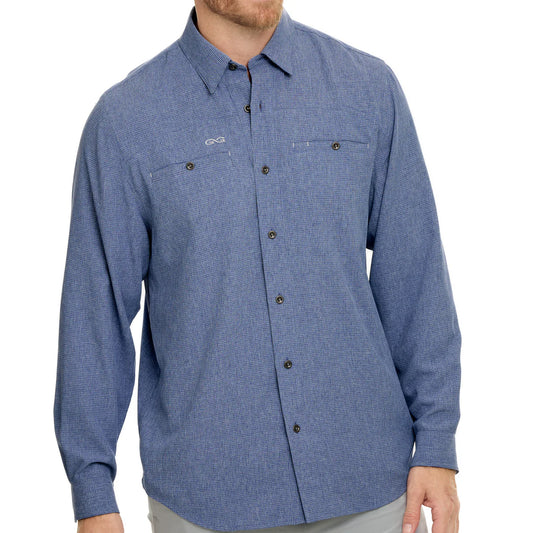Game Guard Indigo Maverick Shirt | Long Sleeve