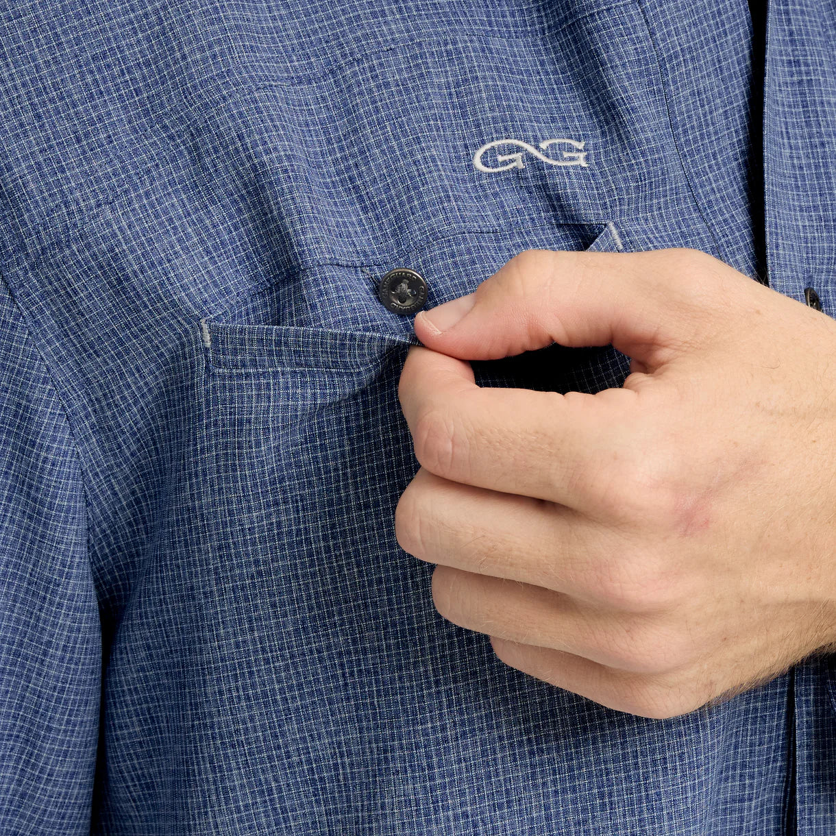 Game Guard Indigo Maverick Shirt | Long Sleeve