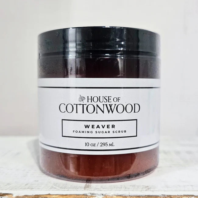 House of Cottonwood Weaver FOAMING SUGAR SCRUB
